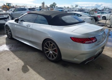 Mercedes Klasa S W222 Cabrio Facelifting AMG 4.0 AMG S63 612KM 2018 Mercedes-Benz Klasa S MERCEDES-BENZ AMG S 63 4MATIC 4.0 Benzyna 611KM, zdjęcie 2