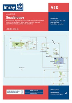 Mapa żeglarska Antyle Imray