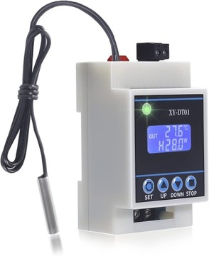 CYFROWY REGULATOR TERMOSTATU TEMPERATURY PRZEKAŹNIK PRZEŁĄCZNIKOWY 30A LCD