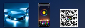 Светодиодная лента RGB USB-подсветка телевизора BLUETOOTH 4M, красочная регулировка яркости