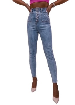 SPODNIE JEANSOWE DENIM GETS XL