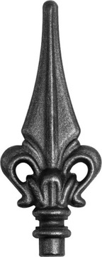 grot stalowy kuty 104 (H160x65 mm, fi 16 mm)