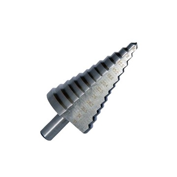 wiertło stopniowe 6-37 mm HSS Tivoly skoki wg. PG