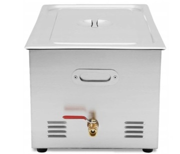 Цифровой ультразвуковой очиститель VEVOR 30L из нержавеющей стали с таймером и нагревателем