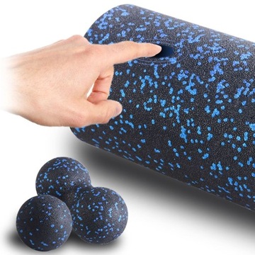 РОЛИК РОЛИК ДУОБОЛ ДЛЯ РОЛИКОВОГО МАССАЖА ТЕЛА, СПИНЫ, НОГ, РУК, ЭПП