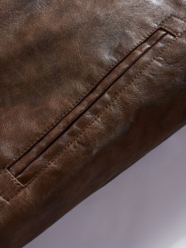 КУРТКА МУЖСКАЯ ЗИМНЯЯ КОЖАНАЯ, КУРТКА РАДИАТОРА МОТОЦИКЛА С КАПЮШОНОМ