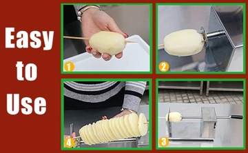 КАРТОРЕЗКА ДЛЯ ОВОЩЕЙ СПИРАЛЬНАЯ КАРТОФЕЗКА