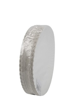 ОДНОРАЗОВЫЕ БУМАЖНЫЕ ТАРЕЛКИ, БЕЛЫЕ, 23 см, 100 шт.