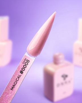 ДНКа Cover Base 12 мл, 0008 MAGICAL Голографические частицы