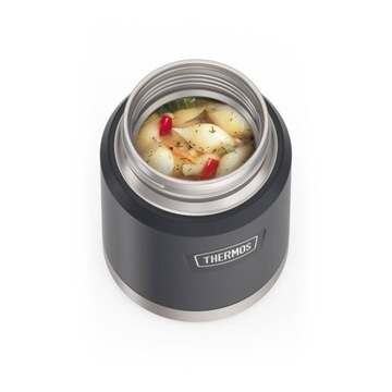 Termos obiadowy na jedzenie zupę łyżka kubek stal nierdzewna Thermos 470 ml