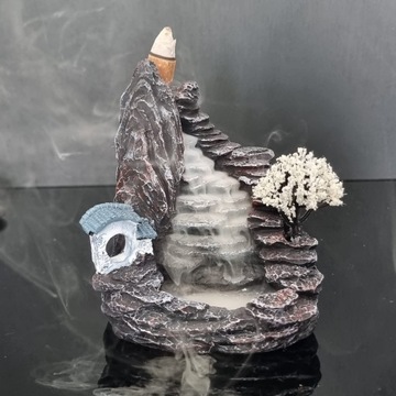 KOMINEK ZAPACHOWY BACKFLOW KADZIELNICA+12 kadzidła PALO SANTO