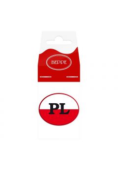 MAGNES ELIPSA PAMIĄTKA Z POLSKI MAGNESIK 4x5cm