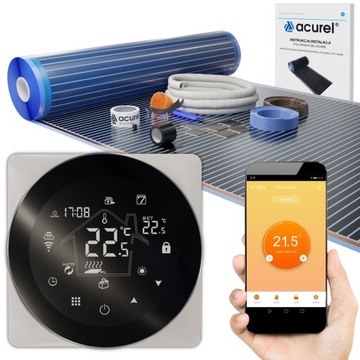 Folia grzewcza na podczerwień 140W/m² WiFi - 7m²