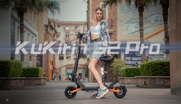 2024 НОВЫЙ Электромобиль Kukirin G2 Pro 1000 Вт 48 В 15,6 Ач 45 км/ч 9 дюймов PL