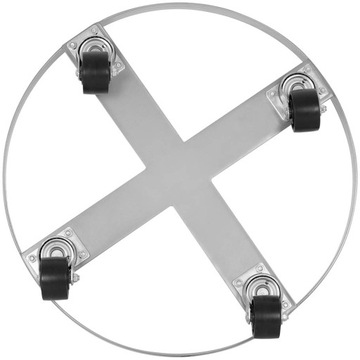 Базовая тележка на колесах для перевозки бочек диаметром до 300 кг. 60 см