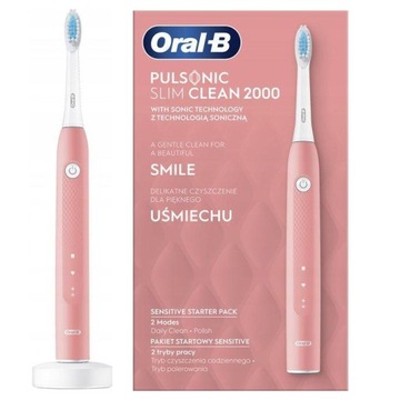 ЗВУКОВАЯ ЭЛЕКТРИЧЕСКАЯ ЗУБНАЯ ЩЕТКА Oral-B Pulsonic Slim Clean