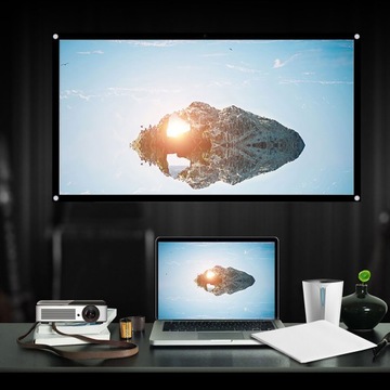 ПРОЕКЦИОННЫЙ ЭКРАН ДЛЯ ПОРТАТИВНОГО ПРОЕКТОРА, СКЛАДНОЙ, 16:9, 159X90 СМ, 72 ДЮЙМА