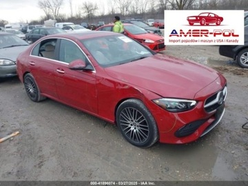 Mercedes Klasa C W206 2024 Mercedes-Benz Klasa C 2024r., 4x4, 2.0L 2.0 Benzyna 255KM