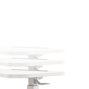 Стол для ноутбука Tablet 7 кг Spacetronik РЕГУЛИРУЕМАЯ высота, белый