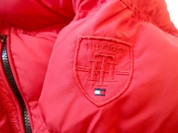 TOMMY HILFIGER bardzo ciepła puchowa zimowa kurtka S