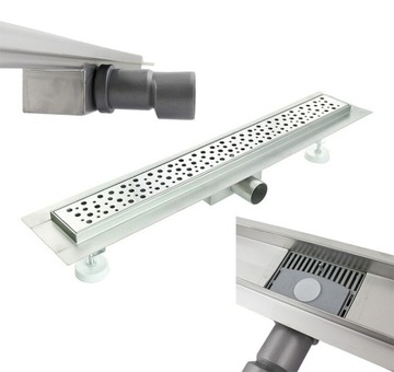 Odpływ Liniowy Tropfen z syfonem 70cm STAL NIERDZEWNA
