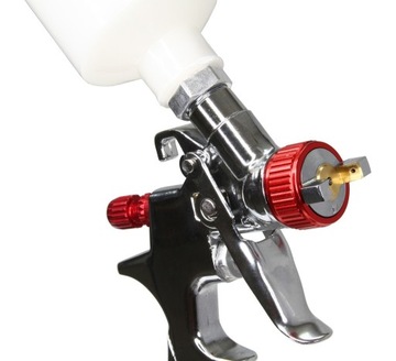 PISTOLET DO MALOWANIA LAKIERNICZY MINI 0,8 CHROM