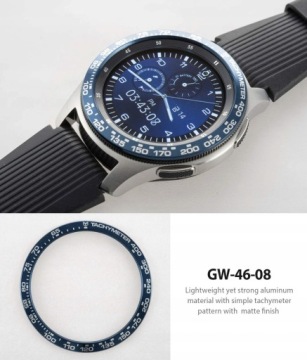 СИНИЙ безель с кольцом Samsung Gear S3 СИНИЙ