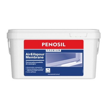 PENOSIL AIR&VAPOUR PAROSZCZELNA MEMBRANA DO WEWNĄTRZ FOLIA OKIENNA 5KG