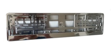 RAMKA POD TABLICE REJESTRACYJCA Z WŁASNYM NAPISEM