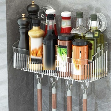 Душевая корзина с присоской. Душевая корзина. Простой настенный душ. Прозрачный