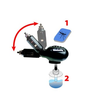 ЭЛЕКТРОФУМИГАТОР ОТ НАСЕКОМЫХ И КОМАРОВ 12/24В АВТОМОБИЛЬ