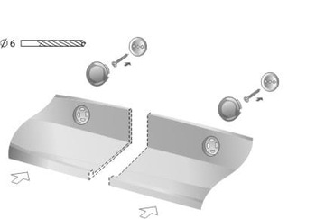 SANDRA BISK ЗЕРКАЛО ПОЛКА БЕЛАЯ 23202