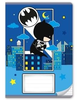ZESZYT W KRATKĘ 16-KARTKOWY DLA CHŁOPCA BATMAN DC