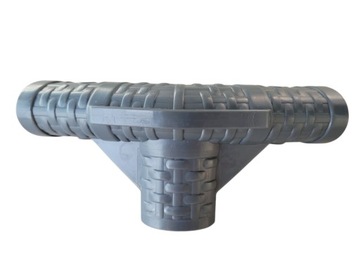 Szary trójnik stelaża basenu Bestway Steel Pro MAX Frame Pool-Set 366x76cm