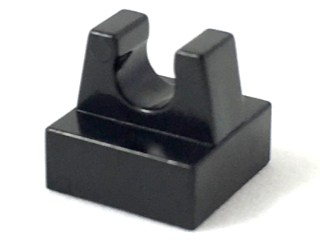 LEGO Płytka - tile 1x1 (2555) czarna 5szt