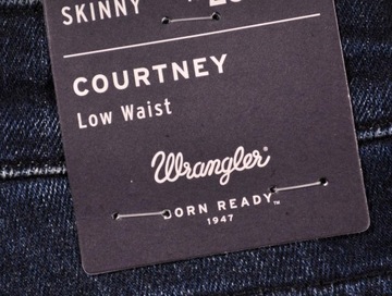 WRANGLER spodnie SKINNY low COURTNEY _ W26 L34