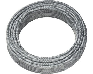 LINA STALOWA PCV 4mm LINKA BARDZO MOCNA SUPER 10mb