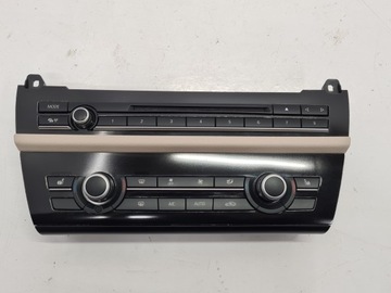BMW 5 F10 F11 PANEL AUTORÁDIO KLIMATIZACE GB 9317666