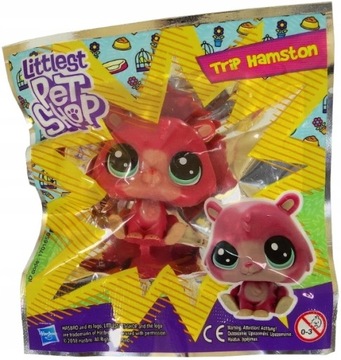 LITTLEST PET SHOP LPS CHOMIK TRIP HAMSTON SASZETKA