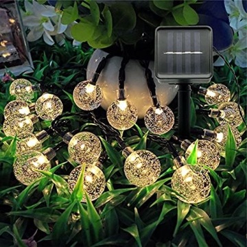 САДОВАЯ СВЕТИЛЬНАЯ ГИРЛЯНДИЯ 5М ТЕПЛЫЙ БЕЛЫЙ