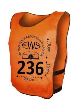 Plastron Narciarski Sportowy Zimowy S Pomarańczowy