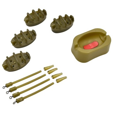 4 x Method BASKET + методная кормушка 15-35 г