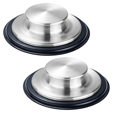 UTYLIZATOR ODPADÓW ZLEWU KUCHENNEGO ZATYCZKA ODPŁYWU POKRYWA UTYLIZATORA 8X8CM 2 SZT