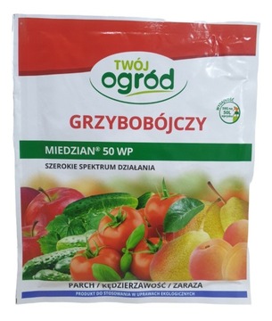 Miedzian środek grzybobójczy 50 WP 100g oprysk