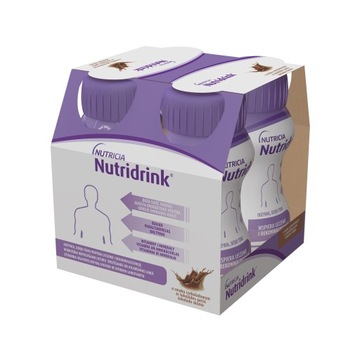 Nutridrink o smaku CZEKOLADOWYM 4 x 125 ml