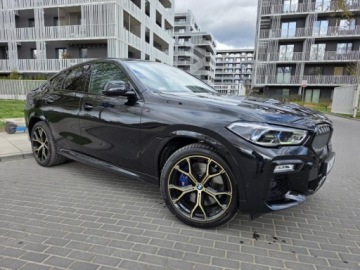 BMW X6 G06 M SUV 3.0 M50d 400KM 2020 BMW X6 M50d 3.0l diesel 400KM 760Nm Salon PL Bezwypadkowy Serwis ASO