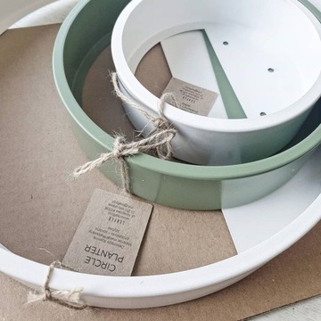 Kwietnik ścienny doniczka obraz XL CZARNY