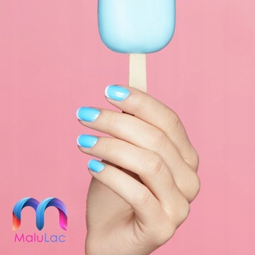 5 гибридных лаков MaluLac BASE TOP CLEANER ACETONE