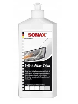 SONAX WOSK KOLORYZUJĄCY DO BIAŁEGO LAKIERU 500ML