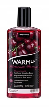 ROZGRZEWAJĄCY OLEJEK DO MASAŻU WARM UP WIŚNIA